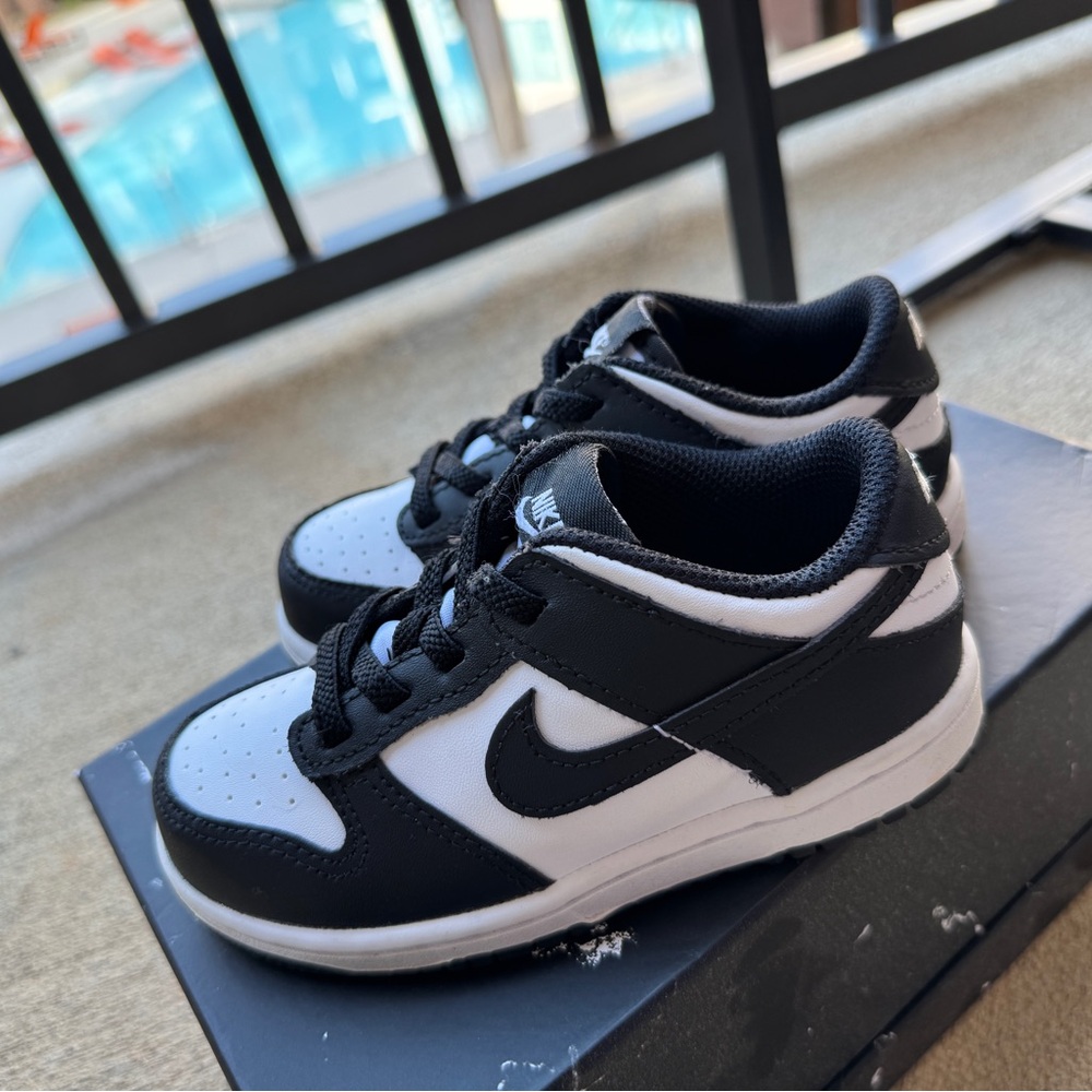 Nike Dunk Black and White Sneakers Low-Top Panda